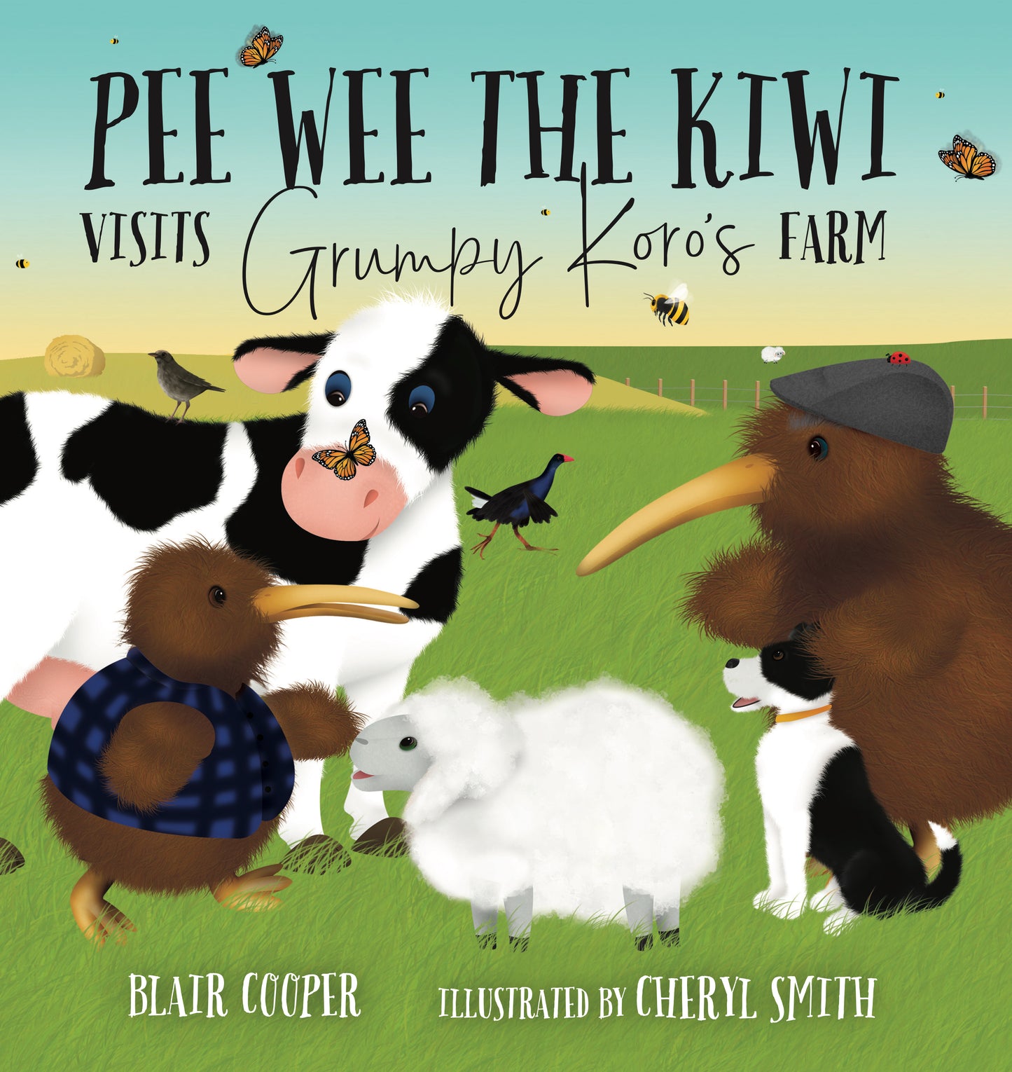 Pee Wee the Kiwi Visits Grumpy Koro's Farm