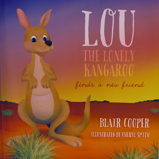 Lou the Lonely Kangaroo finds a New Friend