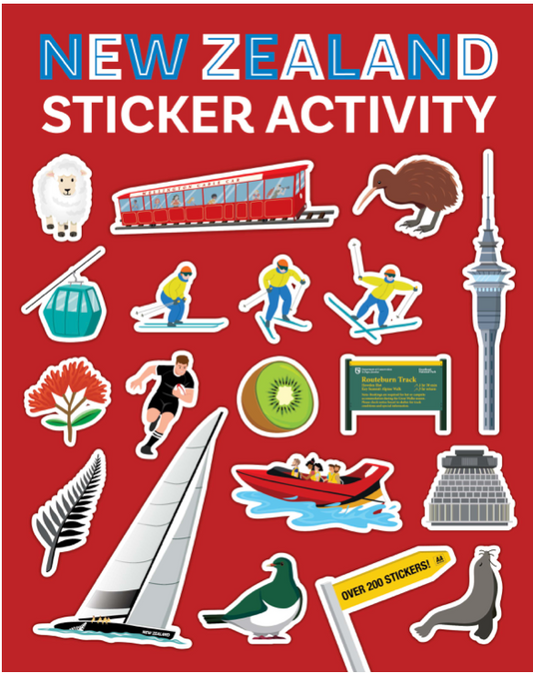 New Zealand Sticker Activity